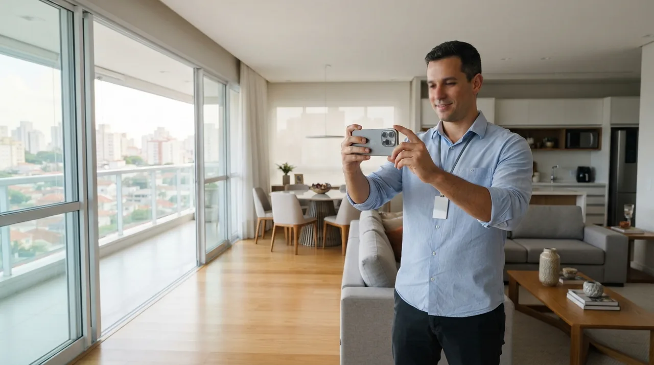 captação de imóveis dicas para registrar ambientes com o celular