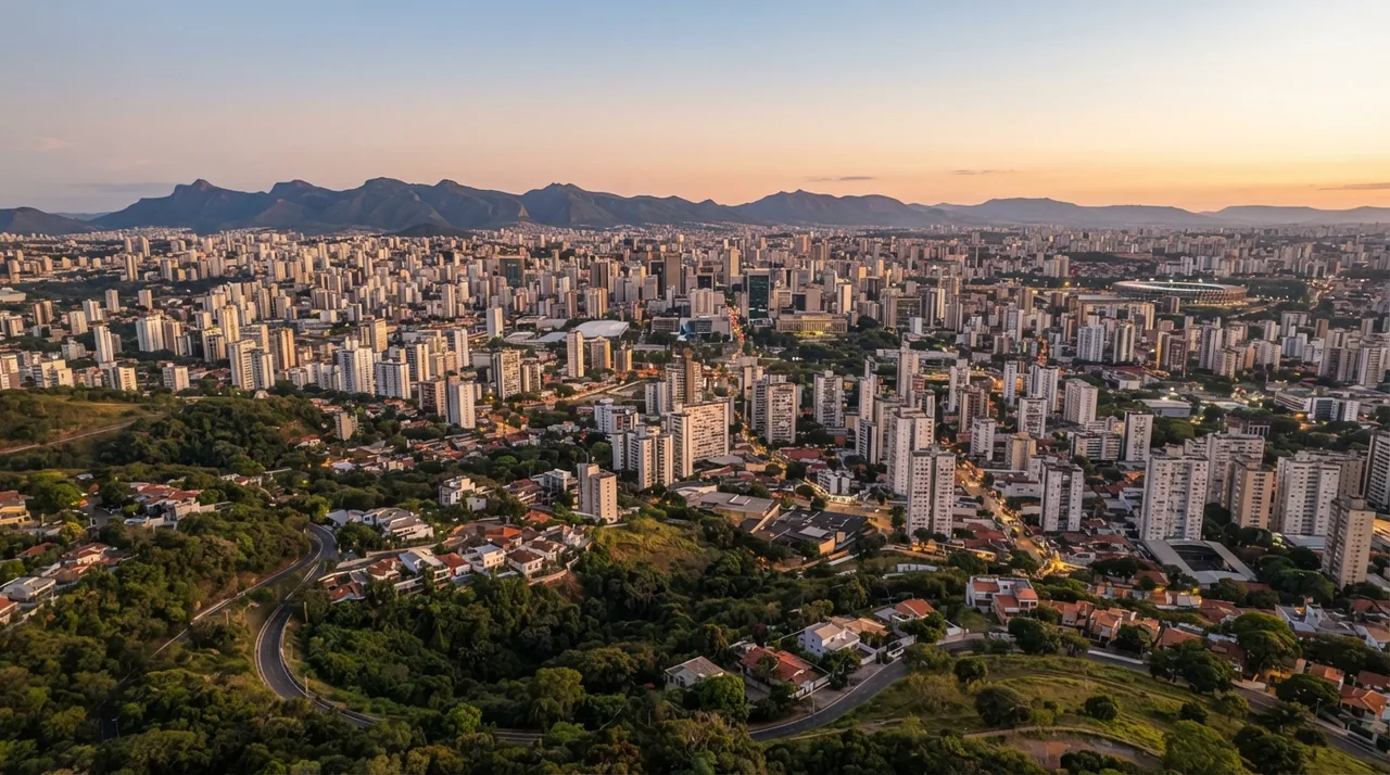 Vista da cidade de Belo Horizonte