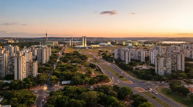 Vista da cidade de Brasília