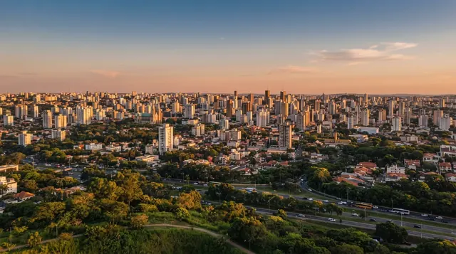 Vista da cidade de Campinas