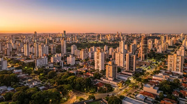 Vista da cidade de Curitiba