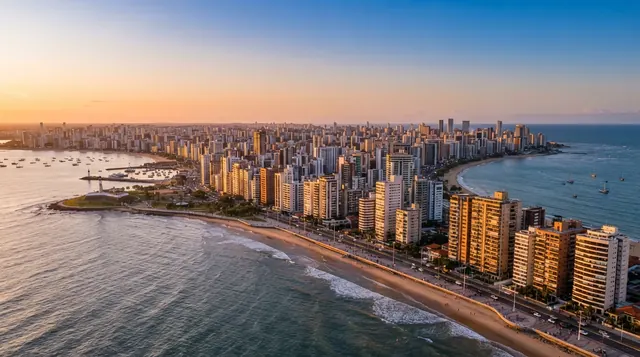 Vista da cidade de Fortaleza