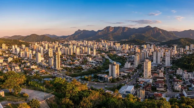 Vista da cidade de Joinville