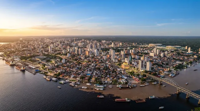 Vista da cidade de Manaus