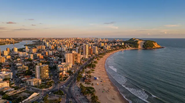 Vista da cidade de Natal