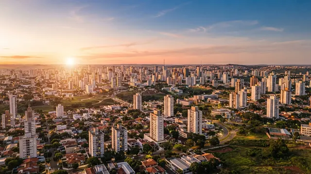 Vista da cidade de Uberlândia