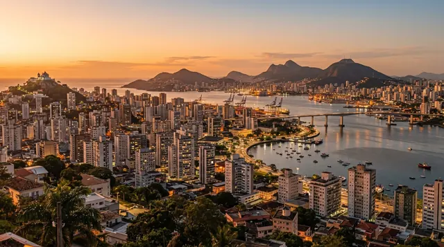 Vista da cidade de Vitória